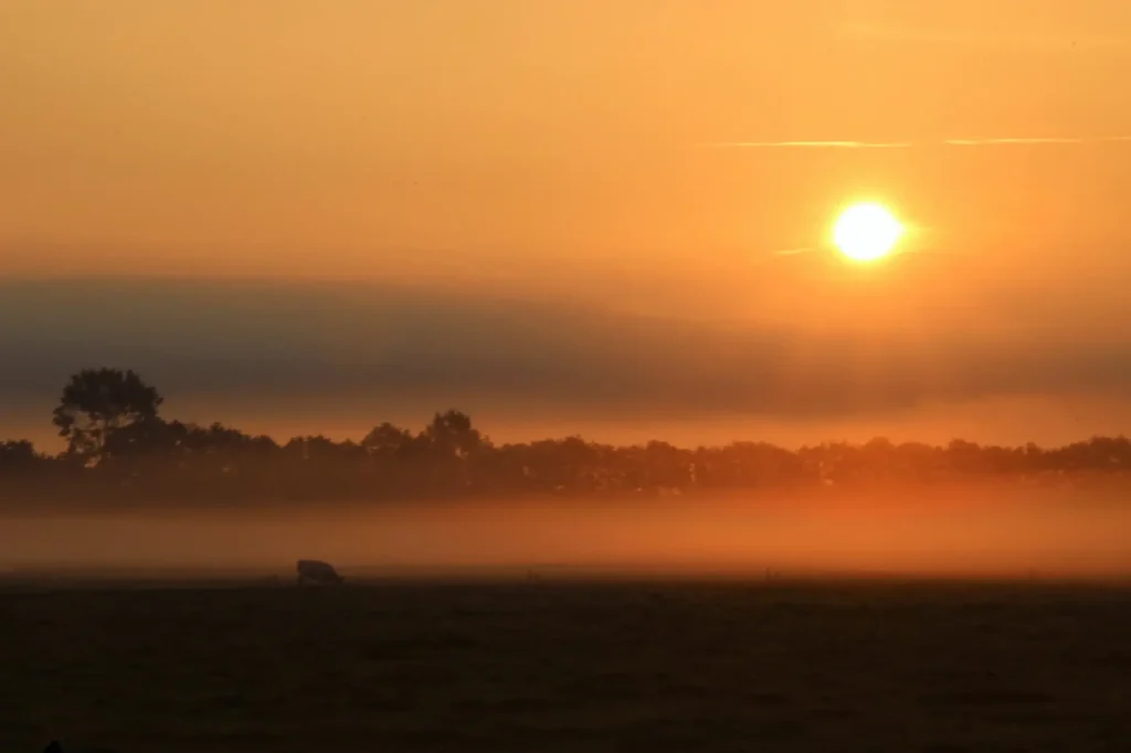 Prachtig uitzicht camping Drenthe